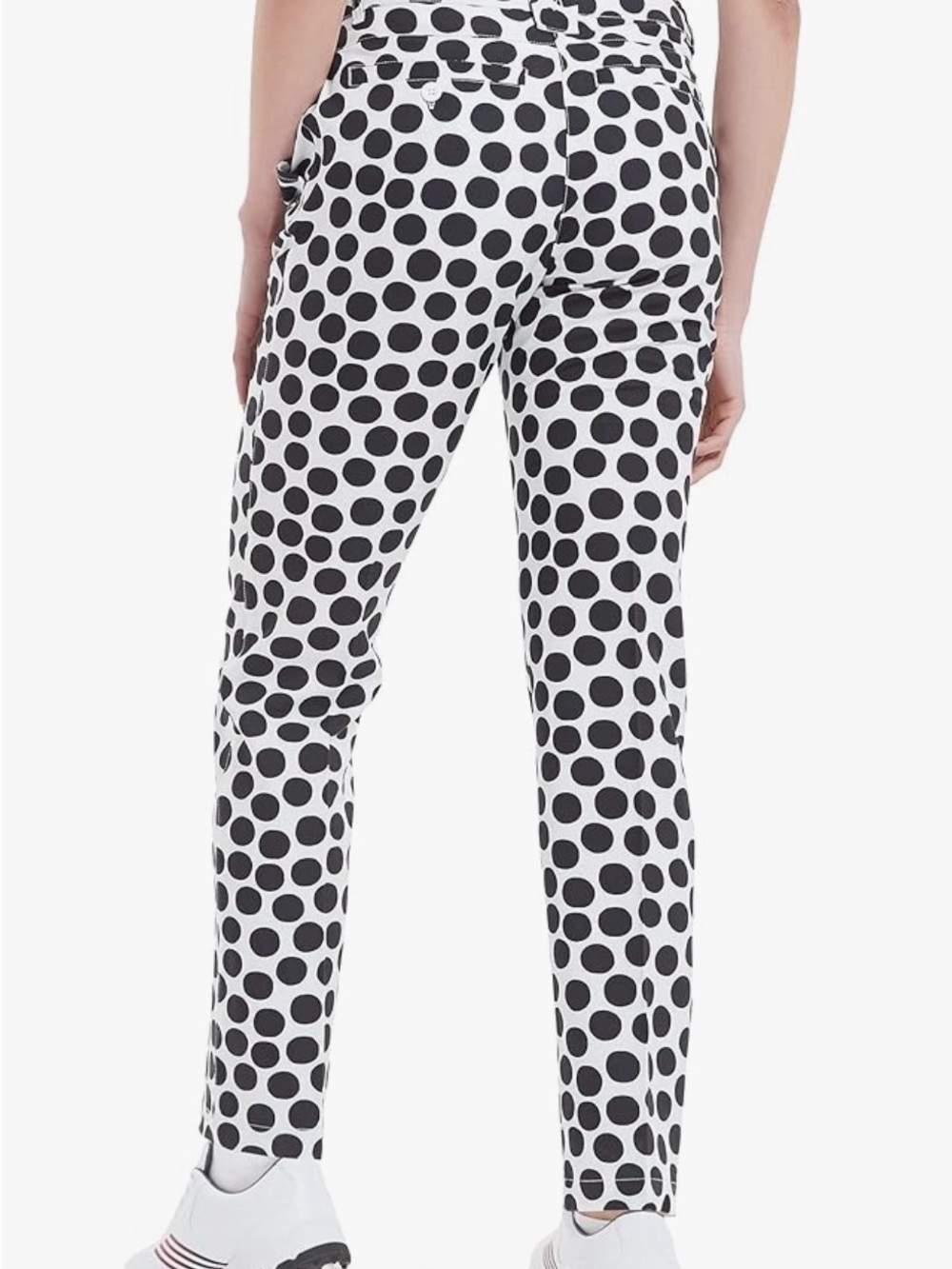 NWT Women’s LESMART Polka Dot Golf Pants RTL $99 Size 12 - Picture 2 of 8